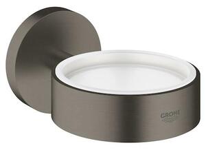 Držiak GROHE Essentials bez poháriku kartáčovaný Hard Graphite 40369AL1