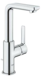 Vysoká umývadlová batéria GROHE Lineare s výpusťou chróm 23296001