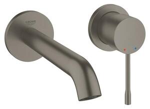 Umývadlová batéria GROHE Essence New bez podomietkového telesa Brushed Hard Graphite 19408AL1