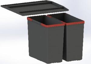 Odpadkový kôš, sorter zabudovateľný Franke 121.0494.182