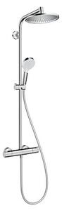 Sprchový systém Hansgrohe Crometta S na stěnu s termostatickou batériou chróm 27267000