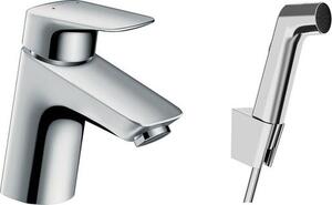 Bidetová batéria Hansgrohe Logis s bidetovú spŕškou chróm 71290000