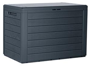 Záhradný box antracit 78cm 190L WOODEBOX