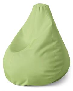 Sablio Sedací vak Pear Pistáciová - 70 x 95 x 15 cm