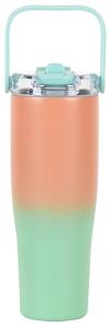 CMP KA0676 Termohrnček s rukoväťou na prenášanie, 900 ml, zeleno-oranžový