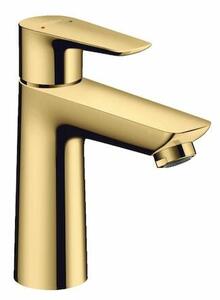 Umývadlová batéria Hansgrohe Talis E s výpusťou leštený vzhľad zlata 71710990
