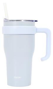CMP KA0583 Termohrnček s držadlom a slamkou 600 ml, modrý