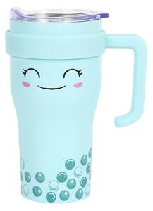 CMP KA0669 Termohrnček s veselou tvárou 600 ml, modrý