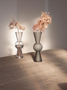 Sklenená váza BonBon Grey 23 cm