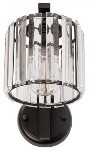 TooLight Nástenná lampa Bodil APP-512 1W čierna / kryštál