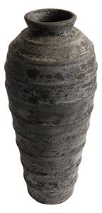 Váza Melancholia Mettalic Black 80 cm