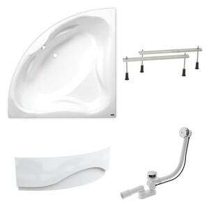 Rohová vaňa Laguna Royale 150x150 cm akrylát ľavá aj pravá SIKORO1500ANP
