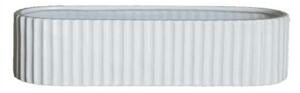 Adventný svietnik Stripe White - 30 cm