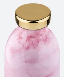 Termo fľaša z nehrdzavejúcej ocele Clima Marble Pink 500ml