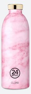Termo fľaša z nehrdzavejúcej ocele Clima Marble Pink 850ml