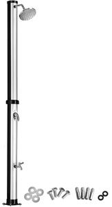 TecTake GmbH solárna sprcha tinto 20l - čierna/strieborná