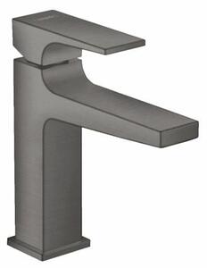 Umývadlová batéria Hansgrohe Metropol s clic-clacom kartáčovaný černý chrom 32507340