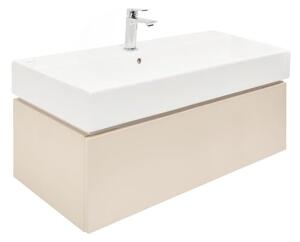 Kúpeľňová skrinka SAT Feel 100x30x46 cm mat SATFEEL100BEU2B
