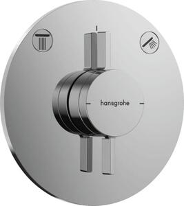 Sprchová a vaňová batéria Hansgrohe DuoTurn S bez podomietkového telesa chróm 75418000