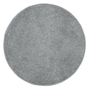 Vopi Kusový koberec Messina šedá kruh - 120x120 (priemer) kruh cm