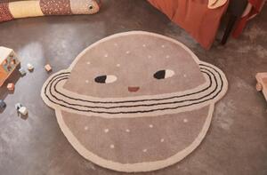 Vlnený detský koberec Planet 116 cm