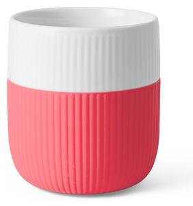 Porcelánový hrnček Fluted Contrast Hibiscus 350 ml
