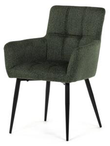 Jedálenská stolička Autronic 60x86 cm zelená látka DCH-P3146 GRN2