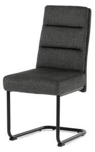 Jedálenská stolička Autronic 47x94 cm sivá látka DCL-P3107 GREY2