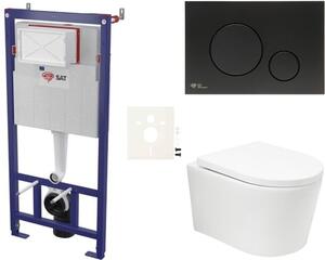Závesný WC set do ľahkých stien / predstenová SAT BREVIS SIKOSSBRTOR68K