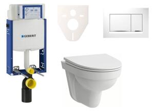 Cenovo zvýhodnený závesný WC set Geberit na zamurovanie + WC Laufen Laufen Pro Nordic SIKOGE2H5