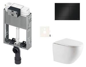 Závesný WC set na zamurovanie SAT SIKOTZTOR67BL