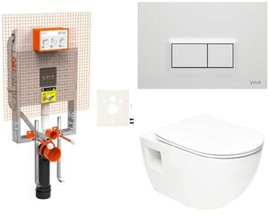 Závesný WC set na zamurovanie SAT Project SIKOVZSATPRO51600