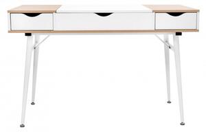 Kancelársky stôl LOFT biely 190303