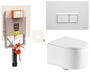Závesný WC set na zamurovanie SAT Tornado SIKOVZTOR72600