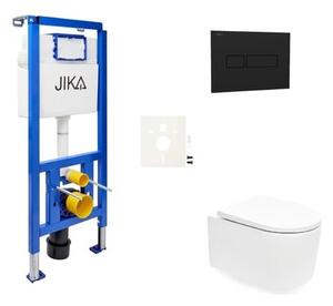 Závesný WC set do ľahkých stien / predstenová SAT SIKOJSREX72CRM