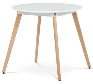Jedálenský stôl Autronic 80x74 cm mat DT-316 WT