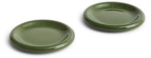 Tanier Barro Plate Green Ø 18 cm – sada 2 ks