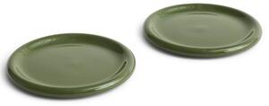 Tanier Barro Plate Green Ø 24 cm – sada 2 ks