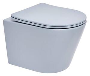 Wc s doskou softclose závesné SAT Infinitio mat so zadným odpadom SATINF010RREXPDBLM