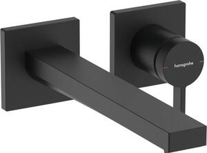 Umývadlová batéria Hansgrohe Tecturis E bez podomietkového telesa matná čierna 73051670