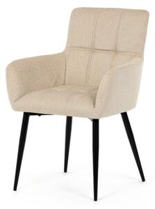 Jedálenská stolička Autronic 60x86 cm béžová látka DCH-P3146 CRM2