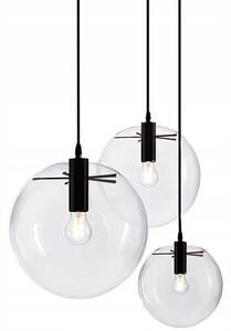 TooLight Stropné svietidlo Lassi Black transparentné