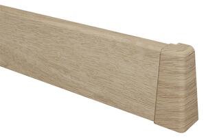 Lišta soklová MDF Quadro 60 GIBSON 724 20x60x2400 mm