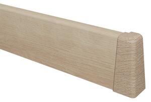 Lišta soklová MDF Quadro 60 BURLINGTON 717 20x60x2400 mm