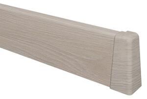Lišta soklová MDF Quadro 60 GALAPAGOS 715 20x60x2400 mm