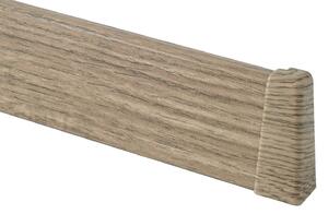 Lišta soklová MDF Quadro 60 DUB FIORDLAND 712 20x60x2400 mm