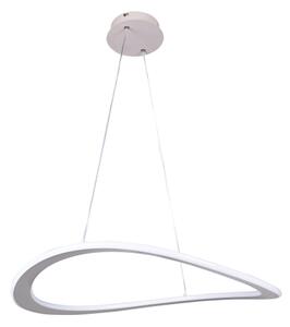 Závesný LED luster CASHMERE na lankách LED/40W/230V, pr. 59,5 cm, béžový