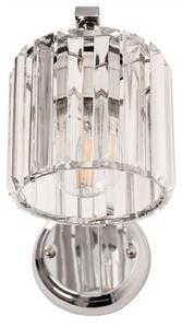 TooLight Nástenná lampa Bodil APP509-1W chróm/kryštál