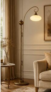 Brilagi - Stojacia lampa MOLLERO 1xE27/15W/230V bronz/patina