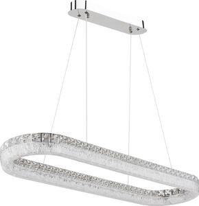 Globo 67387-40 - LED stmievateľný luster na lanku LAUREL 40W/230V číra+DO